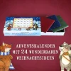 Adventskalender 24 Weihnachtsideen in Losbox, Tiere, Weihnachten, Advent, Lose, Ideen, Inspiration, Waldtiere