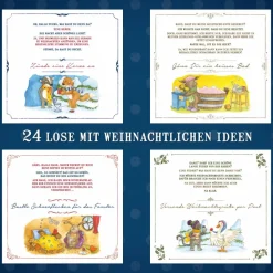 Adventskalender 24 Weihnachtsideen in Losbox, Tiere, Weihnachten, Advent, Lose, Ideen, Inspiration, Waldtiere