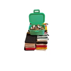 Adventskalender, Adventskalender gestrickt zum Befüllen