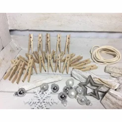 Adventskalender Auto blau beige  Kalender Advent selber befüllen Säckchen Baumwolle Taschen Tüten Türchen Weihnachten