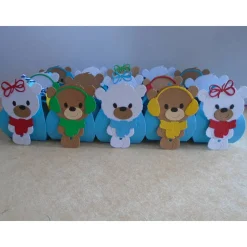 Adventskalender Bärchen Bär Teddy  Weihnachtskalender Kinder Ewachsene Zierschachteln Schachteln zum Befüllen