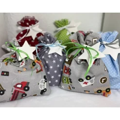 Adventskalender einhorn pink pferd Kalender Advent selber befüllen Säckchen Baumwolle Taschen Tüten Türchen Weihnachten