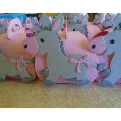 Adventskalender Esel Elsa Weihnachtskalender Kinder Zierschachteln Boxen zum Befüllen Mädchen