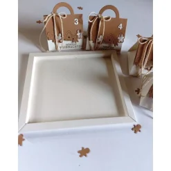 Adventskalender für 4 Adventssonntage zum Selbstbefüllen – Kreative Geschenkidee