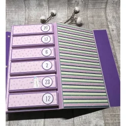 Adventskalender für Kaffee- oder Kakaosticks (ungefüllt) Geschenk Advent Adventszeit Weihnachten Handmade Stampin‘ Up!