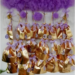 Adventskalender für Mädchen zum selbst befüllen