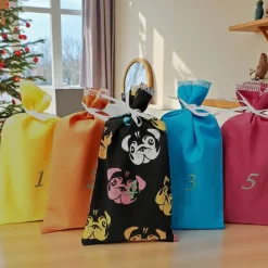 Adventskalender für Tiere, 24 Adventskalender Säckchen zum befüllen