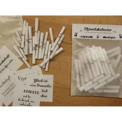 Adventskalender FREUNDSCHAFT mit 24 Botschaften für die beste Freundin oder den besten Freund Weihnachtskalender Advent