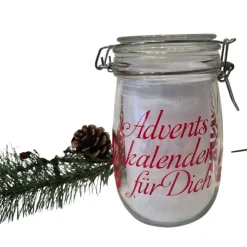 Adventskalender im Glas, Adventskalenderglas
