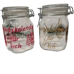 Adventskalender im Glas, Adventskalenderglas