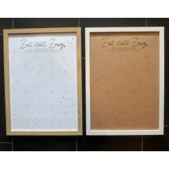 Adventskalender im Rahmen | Mitbringsel | Gastgeschenk | Kleinigkeit | zum selbstgestalten