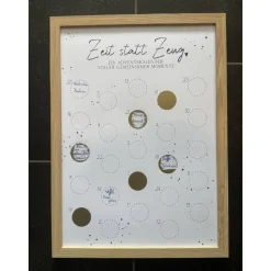 Adventskalender im Rahmen | Mitbringsel | Gastgeschenk | Kleinigkeit | zum selbstgestalten