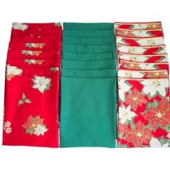 Adventskalender Komplettset XXL Wandbehang Türhänger Adventszeit – Stoff Säckchen zum Befüllen