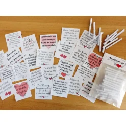 Adventskalender LIEBE Zitate Adventskalender für Paare Adventskalender Geschenk Adventkalender für Paare