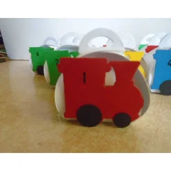 Adventskalender Lok Lokomotive Weihnachtskalender Kinder Junge Zierschachteln Schachteln zum Befüllen