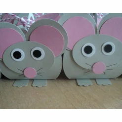 Adventskalender Maus Weihnachtskalender Kinder Zierschachteln Boxen Schachteln zum Befüllen  Mädchen Advent Weihnachten