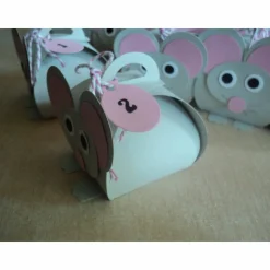 Adventskalender Maus Weihnachtskalender Kinder Zierschachteln Boxen Schachteln zum Befüllen  Mädchen Advent Weihnachten