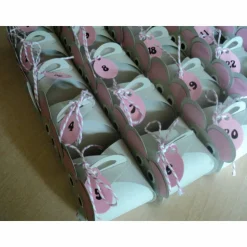 Adventskalender Maus Weihnachtskalender Kinder Zierschachteln Boxen Schachteln zum Befüllen  Mädchen Advent Weihnachten