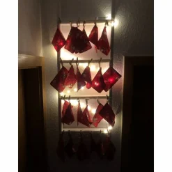 Adventskalender mit  Beleuchtung