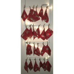 Adventskalender mit  Beleuchtung