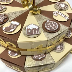 Adventskalender mit Lebkuchen