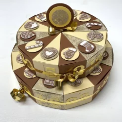 Adventskalender mit Lebkuchen