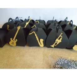 Adventskalender Musik Musiker Weihnachtskalender Kinder Erwachsene Zierschachteln  zum Befüllen Farbe nach Wahl