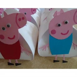 Adventskalender Peppa Pig Schwein Wutz Schweinchen Weihnachtskalender Kinder Zierschachteln Schachteln zum Befüllen