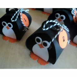 Adventskalender Pinguin Weihnachtskalender Kinder Zierschachteln Boxen Schachteln zum  Befüllen  Mädchen Advent