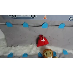 Adventskalender Polizeistation – wandelbar in Wandutensilo, handgemacht & vielseitig