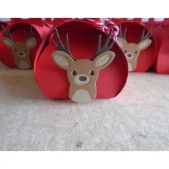 Adventskalender Rentier Elch Weihnachtskalender Kinder Zierschachteln Schachteln zum Befüllen Advent Erwachsene