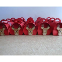 Adventskalender Rentier Elch Weihnachtskalender Kinder Zierschachteln Schachteln zum Befüllen Advent Erwachsene