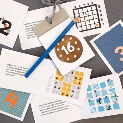 Adventskalender Rätsel – 24 Knobelaufgaben ab 12 Jahren, vier Varianten