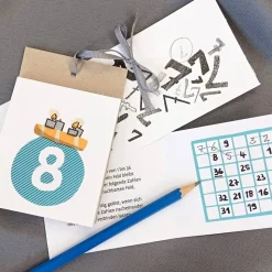 Adventskalender Rätsel – 24 Knobelaufgaben ab 12 Jahren, vier Varianten