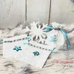 Adventskalender Säckchen 2025 handgefertigt nachhaltig wiederverwendbar Geschenkbeutel XXL