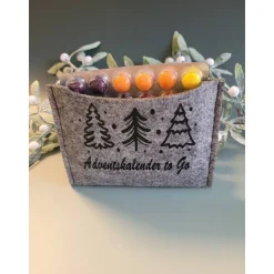 Adventskalender to Go, mit Blister, Mini-Adventskalender, Geschenk ,Mitbringsel, Sofortkauf,Weihnachten,Personalisierbar