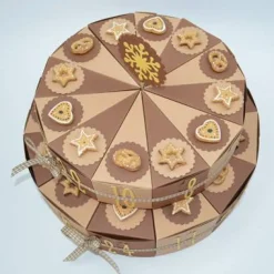 Adventskalender Torte - Brezel