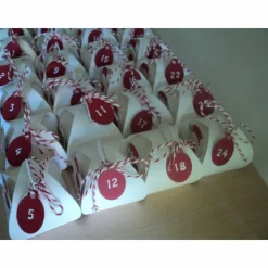 Adventskalender Weihnachtsmann Weihnachtskalender Kinder Zierschachteln Boxen Schachteln zum  Befüllen Junge Mädchen