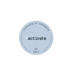 Adventskalender Zahlen Sticker – 1–24, matt, quadratisch, Etiketten für DIY Weihnachtskalender, Bullet Journal