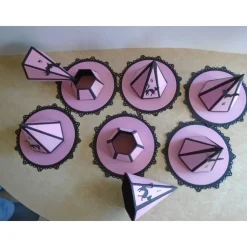 Adventskalender Zauberhut Weihnachtskalender Kinder Ewachsene Schachteln zum Befüllen Box