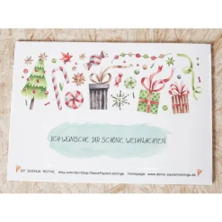 Adventskalender zum Ausmalen