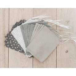 Adventskalender zum Befüllen, Adventskalender mit XL Säckchen, Adventskalender für die ganze Familie