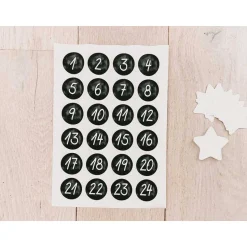 Adventskalender zum Befüllen, Adventskalender mit XL Säckchen, Adventskalender für die ganze Familie