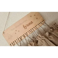 Adventskalender zum selber Füllen personalisiert