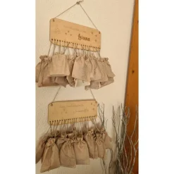 Adventskalender zum selber Füllen personalisiert