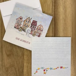 Adventskalender-Karte mit Wimmelbild – kreative Weihnachtskarte zum Suchen, Staunen & Verschenken