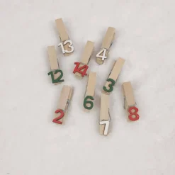 Adventskalendersäckchen aus Stoff – Handgemachter Adventskalender zum Befüllen