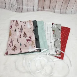 Adventskalendersäckchen aus Stoff – Handgemachter Adventskalender zum Befüllen