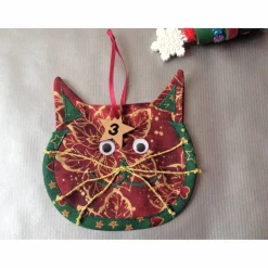 Adventskalendersäckchen zum befüllen Katze