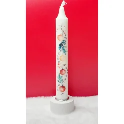 Adventskerze mit Datum | Weihnachtskerze zum Herunterbrennen | Adventskalender Kerze | Weihnachtsdeko | Geschenkidee